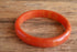 Orange Marbled Bakelite Bangle