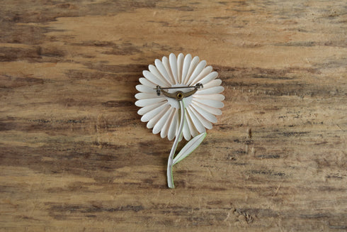 Peach Flower Brooch