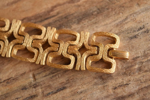 Trifari Tiki Bracelet