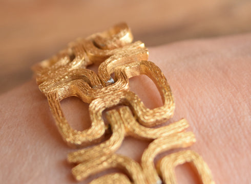 Trifari Tiki Bracelet