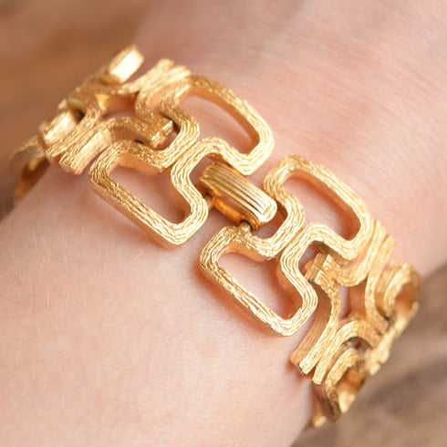 Trifari Tiki Bracelet