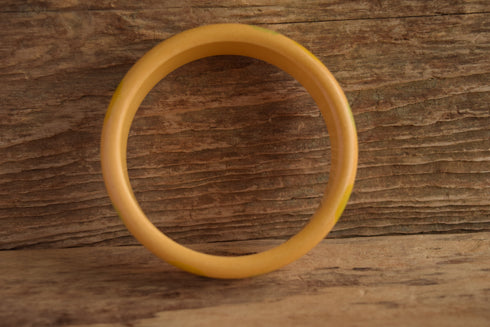 Dot Stamped Bakelite Bangle