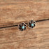 Turquoise Flower Stud Earrings