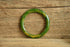 Marbled Green Saucer Bakelite Bangle