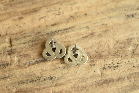 James Avery Trefoil Stud Earrings