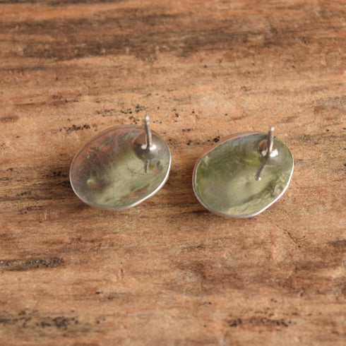 Oval Turquoise Stud Earrings