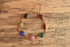 Gemstone Scarab Bracelet - 12 K Gold Filled