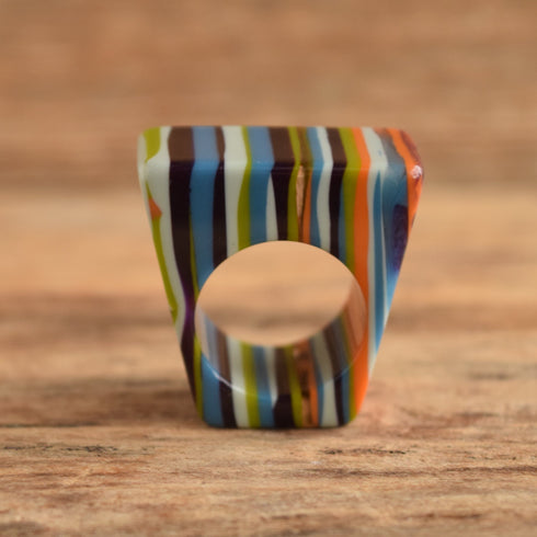 Sobral LEDA Pop Art Ring - Size 8