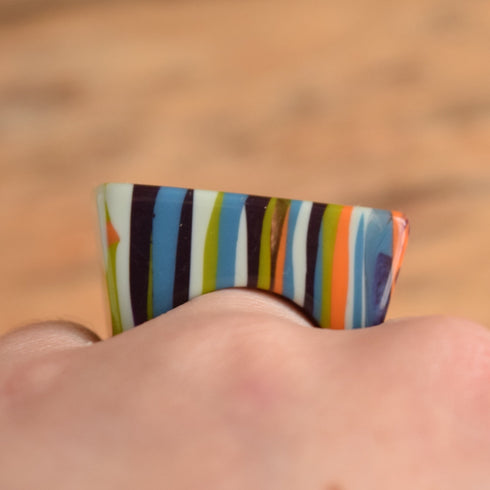 Sobral LEDA Pop Art Ring - Size 8