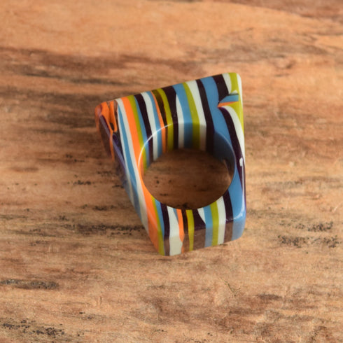 Sobral LEDA Pop Art Ring - Size 8