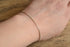 Dainty Sterling Box Chain Bracelet