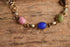 Gemstone Scarab Bracelet