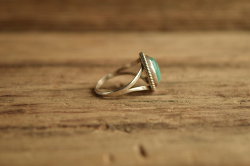 Peggy Skeets Turquoise Ring - Size 9 3/4