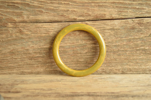 Light Green Marbled Tube Bakelite Bangle