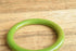 Green Marbled Tube Bakelite Bangle