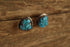 Turquoise Nugget Earrings
