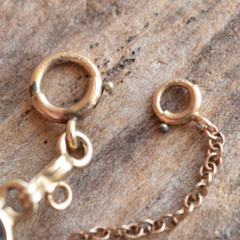 14k Yellow Gold Gemstone Scarab Bracelet