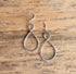 Sterling Silver Infinity Drop Earrings