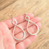 Sterling Silver Infinity Drop Earrings