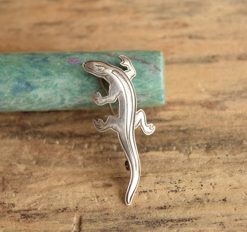 Lizard Brooch - Kit Carson
