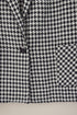 Hounds-tooth Blazer