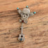 Turquoise Dead Head Guitar Brooch - Kit Carson
