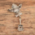 Turquoise Dead Head Guitar Brooch - Kit Carson
