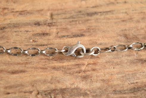 Dangle Sword Dead Head Sterling Necklace - Kit Carson