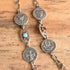 Dangle Sword Dead Head Sterling Necklace - Kit Carson