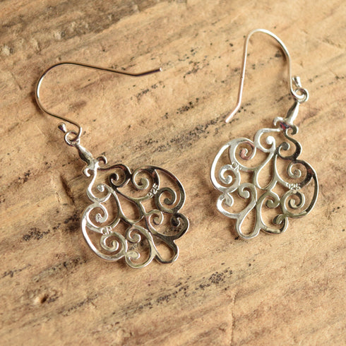 Sterling Silver Dangle Earrings