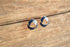 Blue Knot Earrings