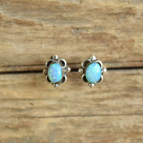 southwestern opal earrings
