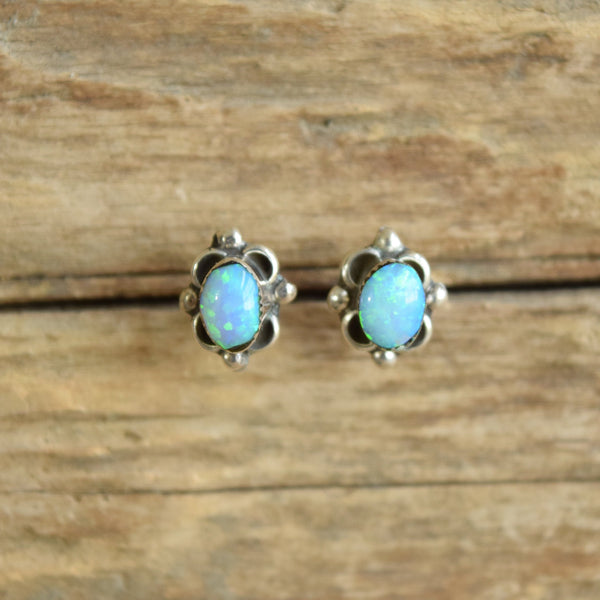 southwestern opal earrings