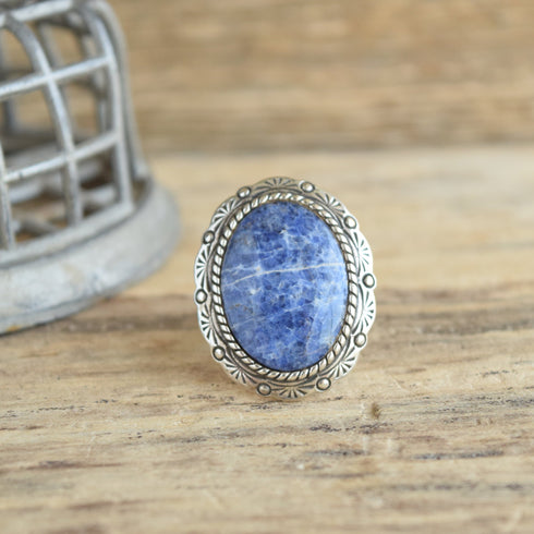 Carolyn Pollack Sodalite Stone Ring