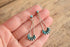 Zuni Petit Point Turquoise Drop Earrings