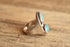 Rugged Turquoise Ring - Size 12.5