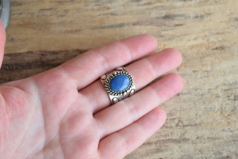 Carolyn Pollack Lapis Ring - Size 8.75