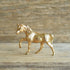 Napier Gold Toned Horse Brooch pin