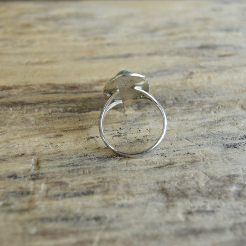 Navajo Turquoise Ring - Size 9.75