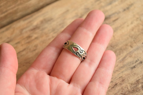 Tribal Band Ring - Size 8
