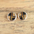 Navajo Inlay round earrings