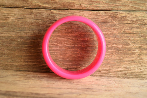 Vibrant Pink Chunky Bangle