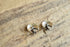 Moon and Stars Sterling Stud Earrings