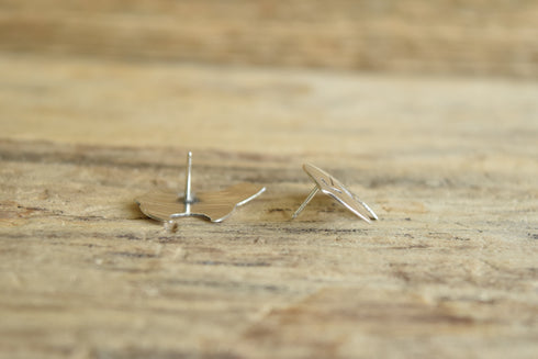 Spirit Bear Sterling Stud Earrings