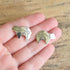 Spirit Bear Sterling Stud Earrings