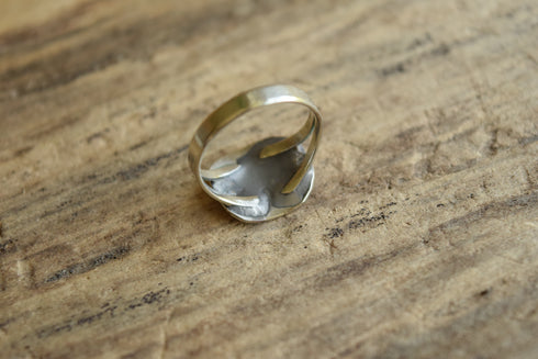 Crossed Arrows Ring - Size 7