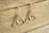 Diamond Sterling Silver Drop Earrings
