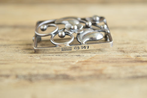 Danish Flower Brooch - Fir Munksgaard