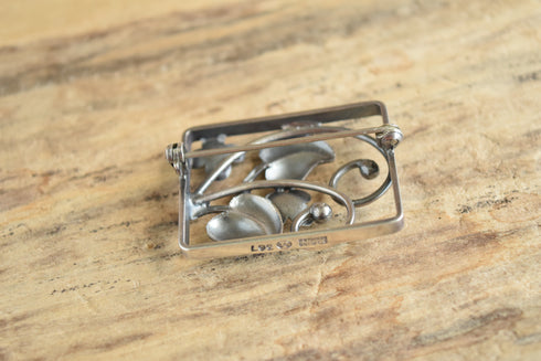 Danish Flower Brooch - Fir Munksgaard