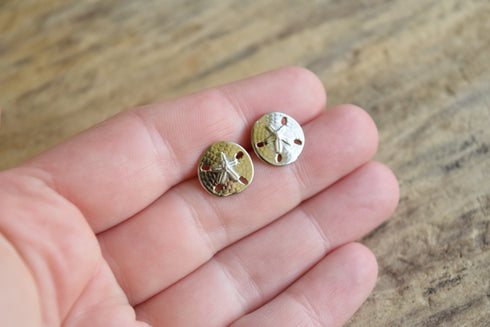 Sand Dollar Studs